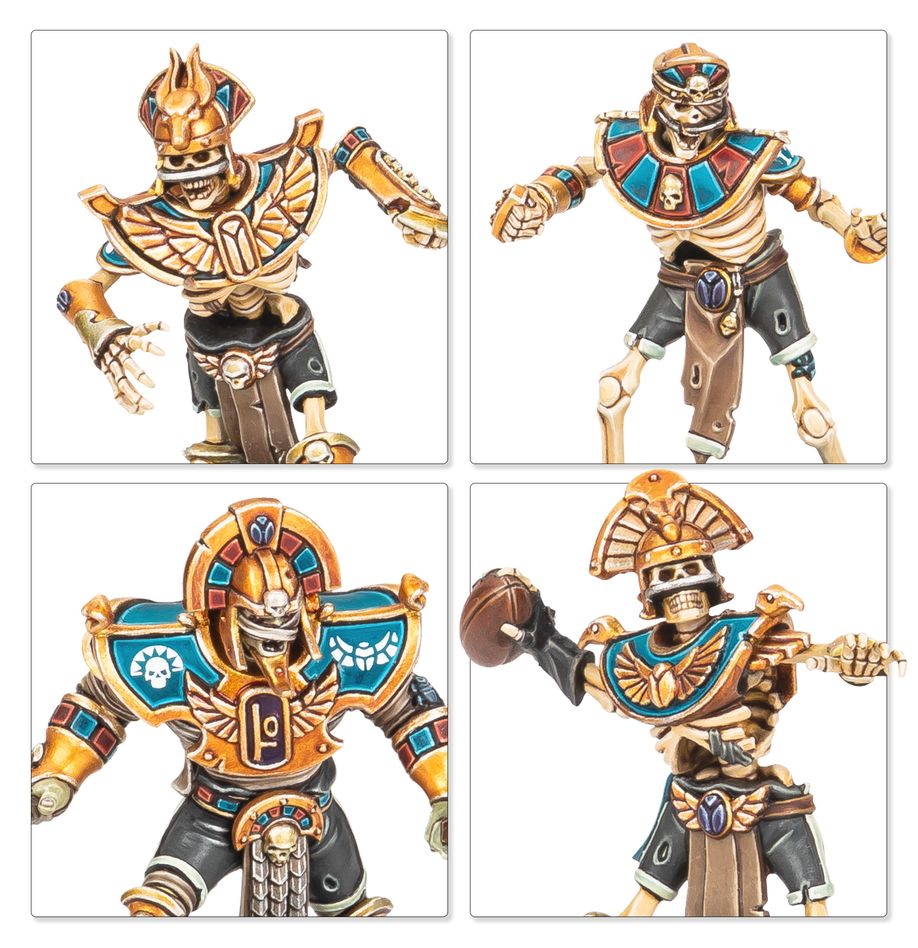 Tomb Kings Blood Bowl Team - The Nehekhara Nightmares (202-52)