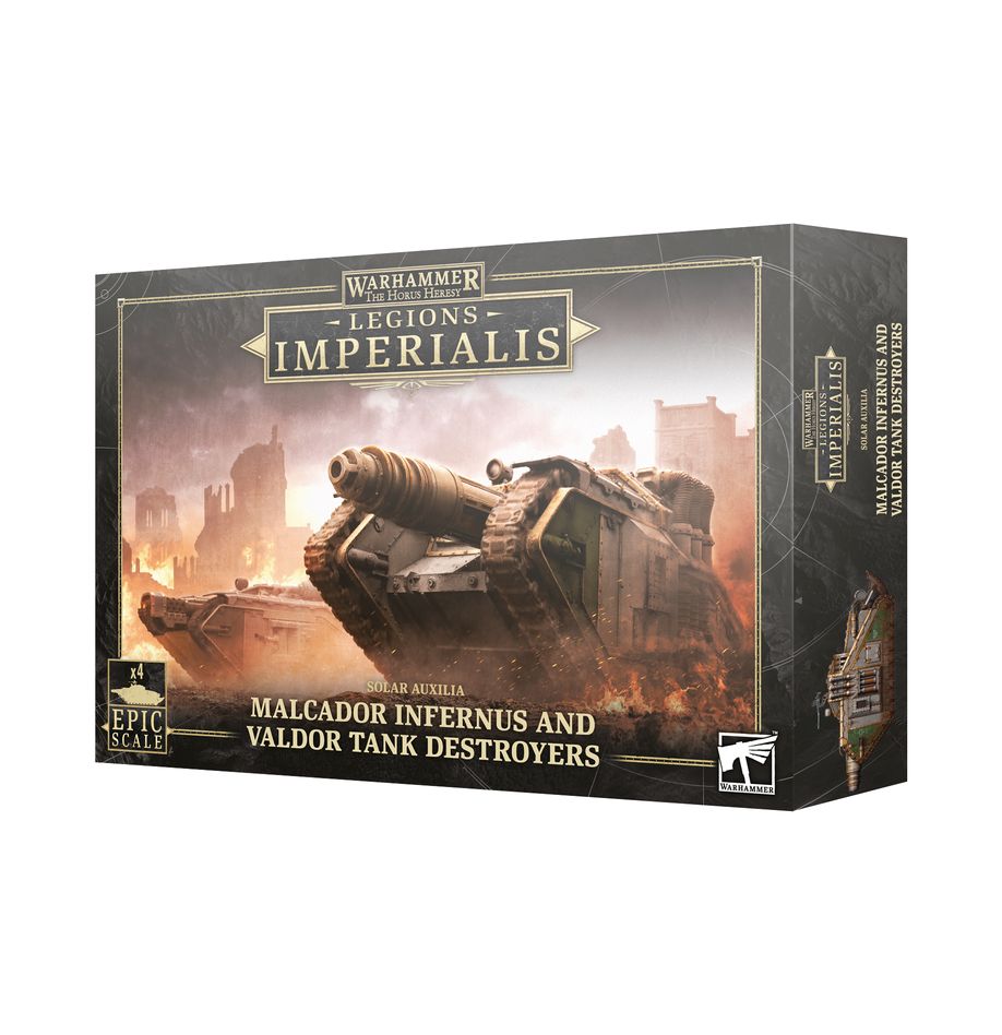 Legions Imperialis - Malcador Infernus and Valdor Tank Destroyers (03-57) *