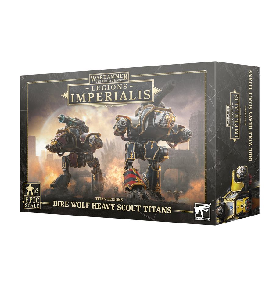 Legions Imperialis - Dire Wolf Heavy Scout Titans (03-44) *