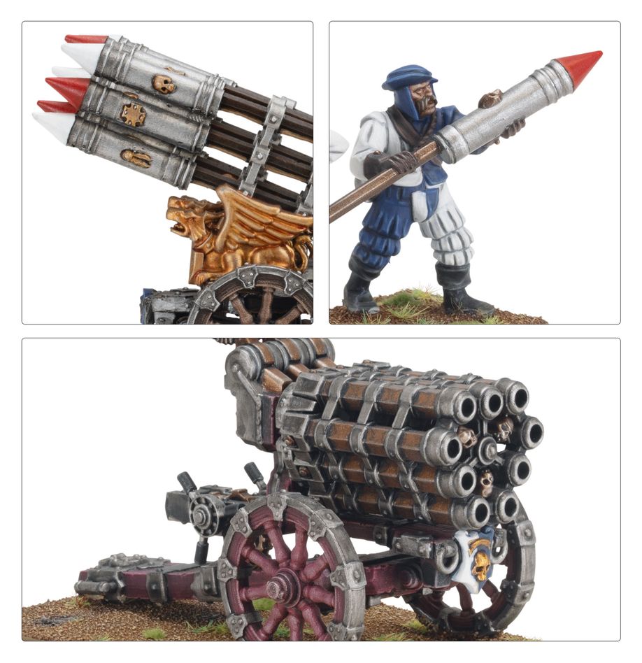 Helblaster Volley Gun & Helstorm Rocket Battery - Empire of Man (06-114)