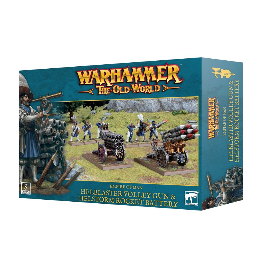 Helblaster Volley Gun & Helstorm Rocket Battery - Empire of Man (06-114)