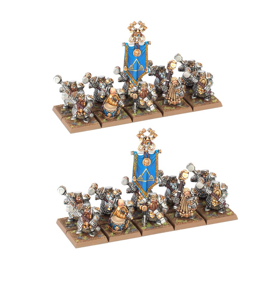 Dwarf Hammerers - Dwarfen Mountain Holds (10-10)