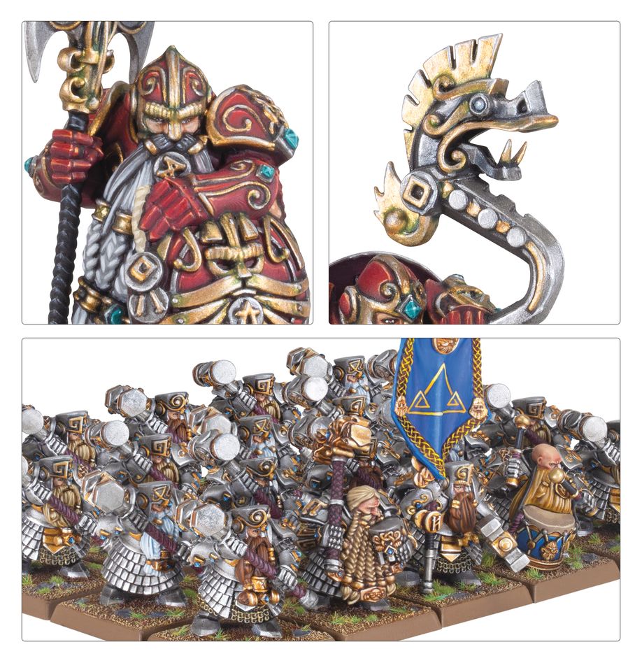Dwarf Hammerers - Dwarfen Mountain Holds (10-10)
