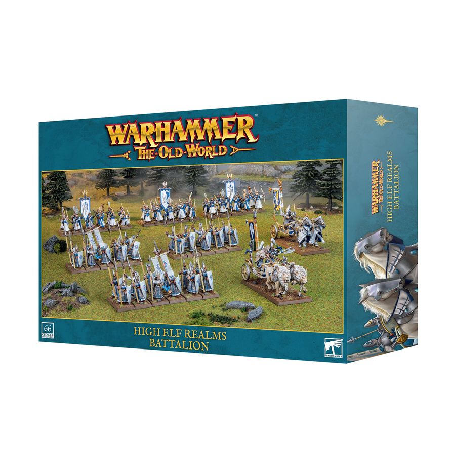 Warhammer The Old World - High Elf Realms Battalion (13-13)