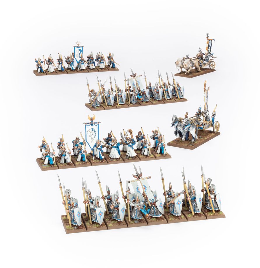 Warhammer The Old World - High Elf Realms Battalion (13-13)