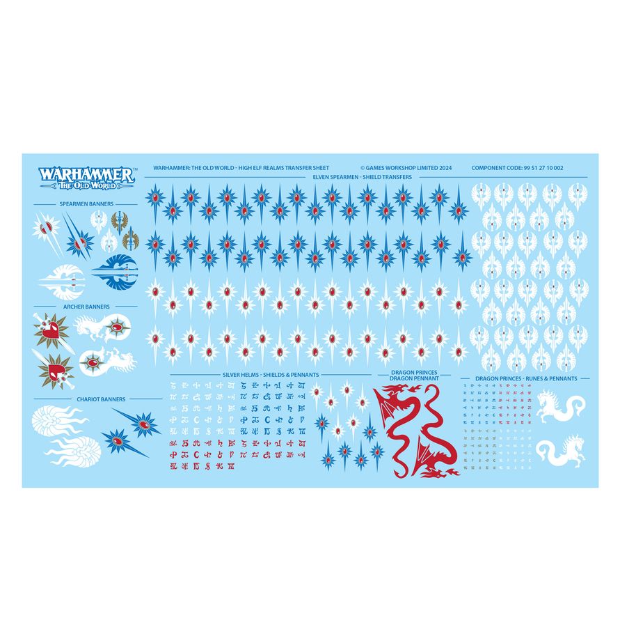 Warhammer The Old World - High Elf Realms Battalion (13-13)