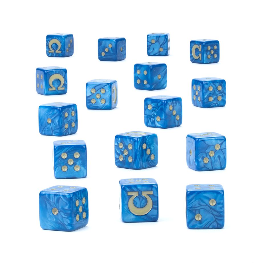 Ultramarines Dice set (55-66)