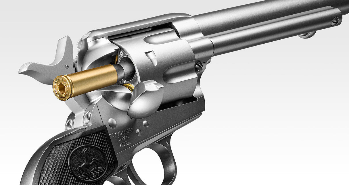Tokyo Marui SAA .45 Air 5.5" Artillery Revolver - Silver