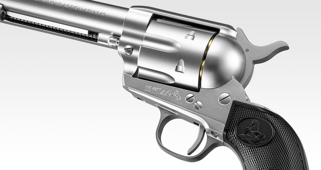 Tokyo Marui SAA .45 Air 5.5" Artillery Revolver - Silver