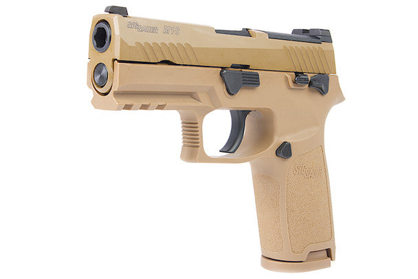 SIG Sauer M18 P320 Green Gas Pistol (by SIG AIR & VFC) - FDE