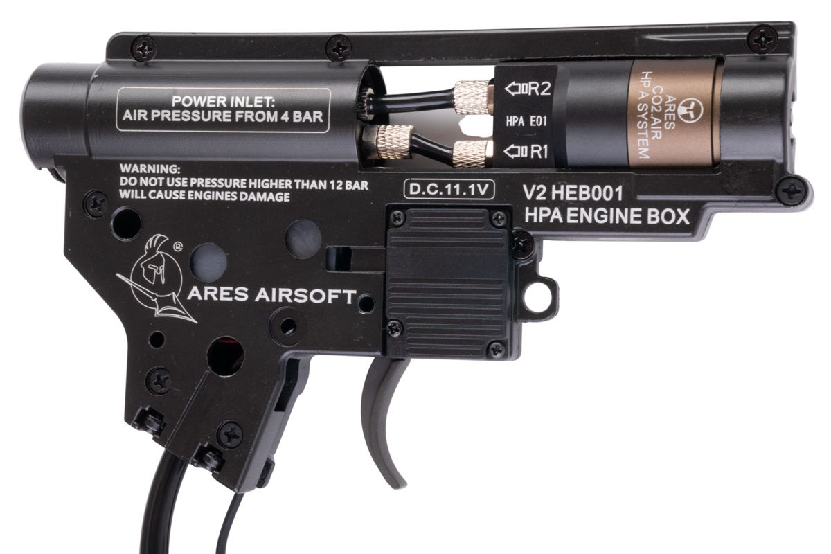 Ares Conversion V2 HPA Gearbox Set (TM / Ares / Amoeba Compatible)