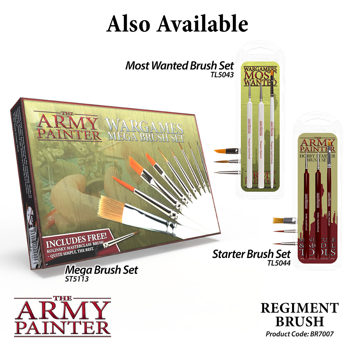 Wargamer Brush - Regiment