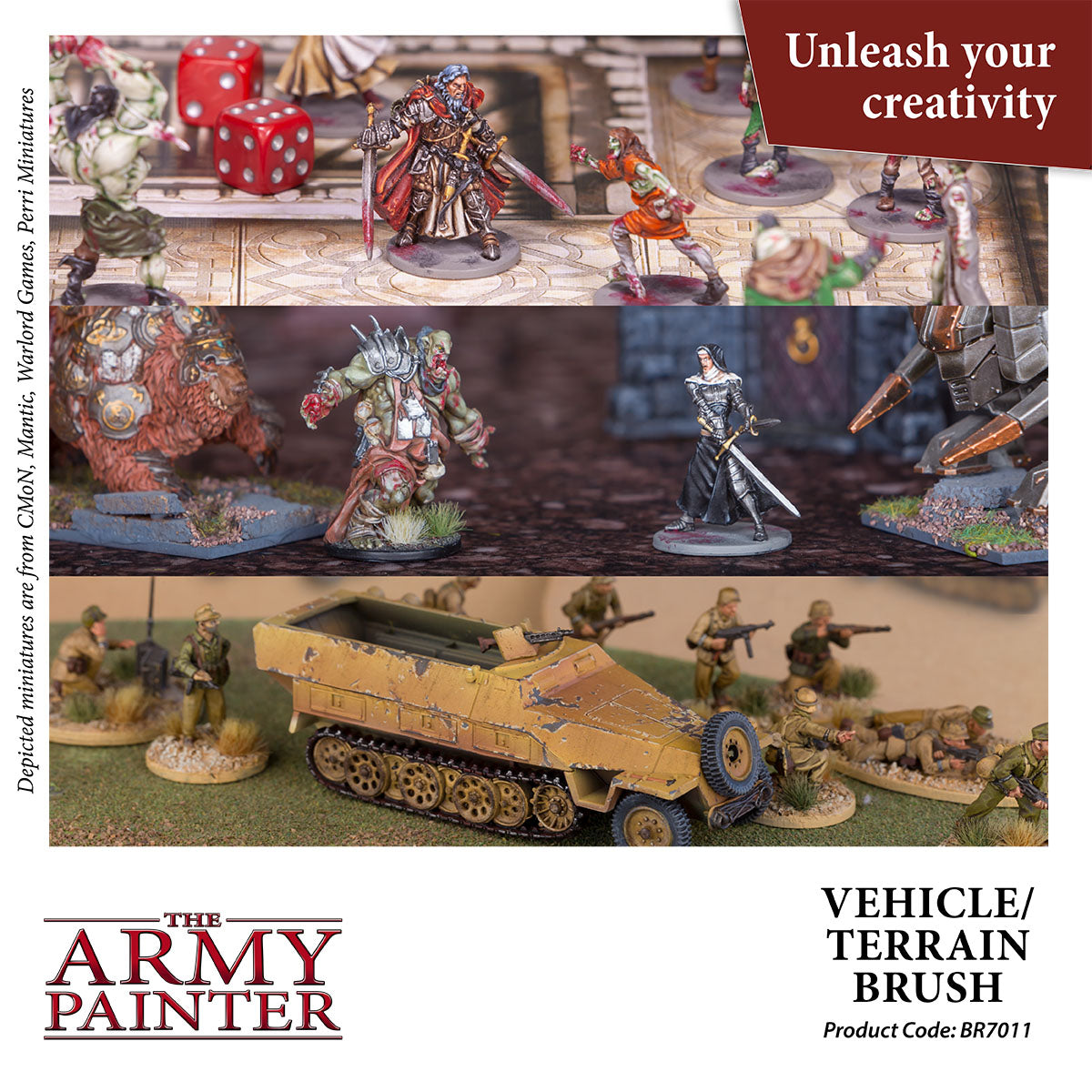 Wargamer Brush - Vehicle/Terrain