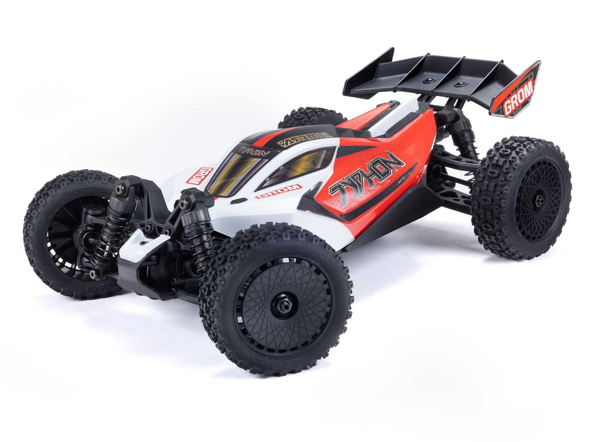 Arrma 1/18 Typhon GROM 4wd Smart RTR - Red/White