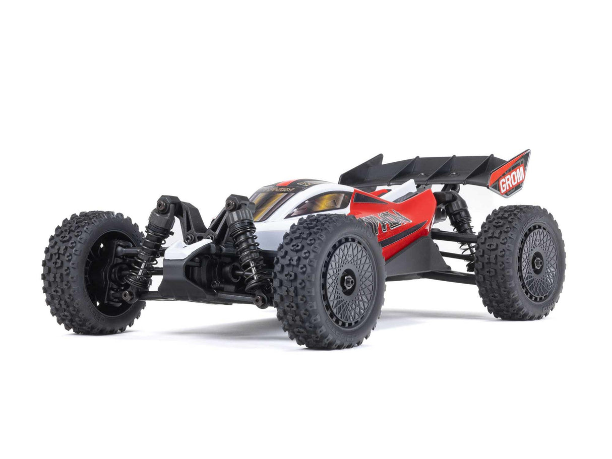 Arrma 1/18 Typhon GROM 4wd Smart RTR - Red/White