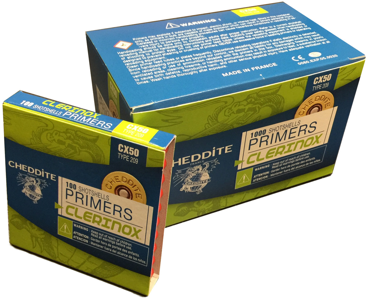 CHEDDITE CX50 .209 Primers