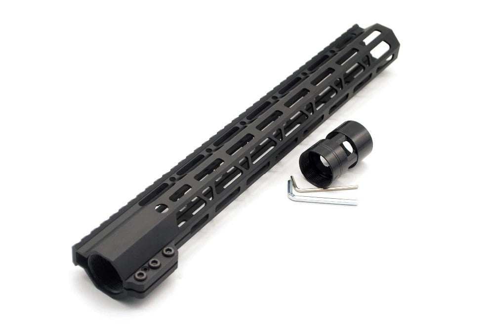 Slim M-Lok Anodized Handguard for AR15 - 15"