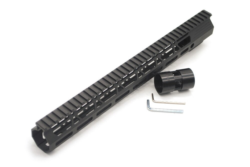 Slim M-Lok Anodized Handguard for AR15 - 15"