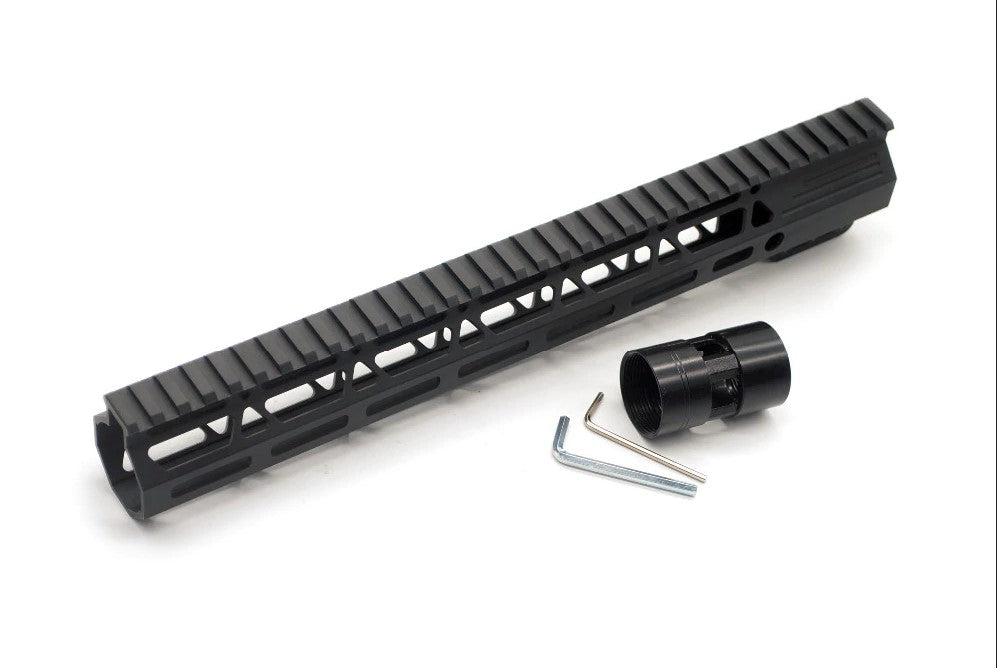 Slim M-Lok Anodized Handguard for AR15 - 13.5"