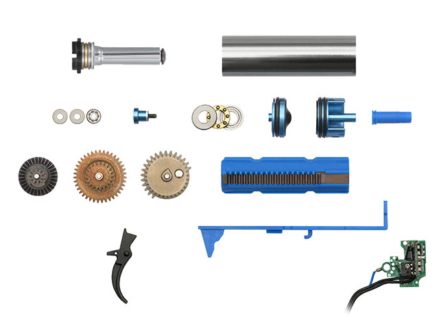 Cyma CM.098 V2/SR25 Extended Gearbox Set for BLUE Series