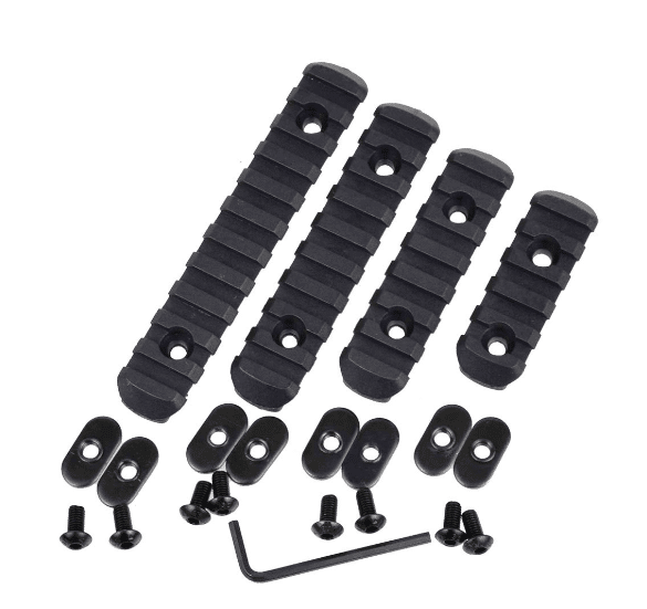 MP MOE Polymer Rail Set (Nylon) - Black