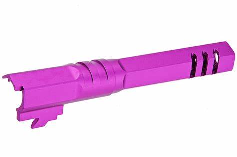 5KU Tokyo Marui Hi Capa 5.1 GBB M11CW Outer Barrel - Type 2 - Purple