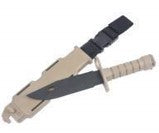 MP M9 Flexible Training Bayonet with Holster - FDE