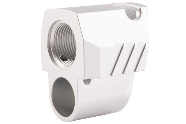 Revanchist Airsoft SIG Sauer M17/M18/P320 GBB Compensator - Type A - Silver