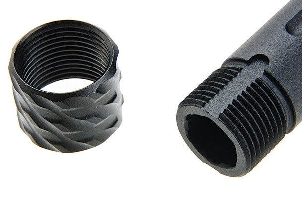 RGW SIG Sauer M17 GBB KI 14mm CCW Aluminium Threaded Barrel - Black