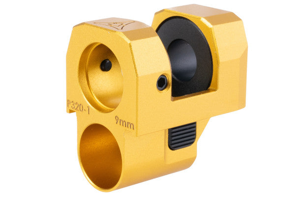 RGW 14mm CCW SIG Sauer P320 KI Velocity PRO Aluminium Compensator - Gold