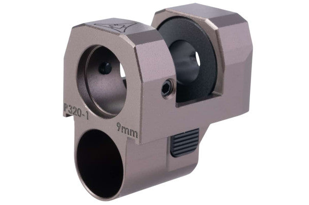 RGW 14mm CCW SIG Sauer P320 KI Velocity PRO Aluminium Compensator - Grey