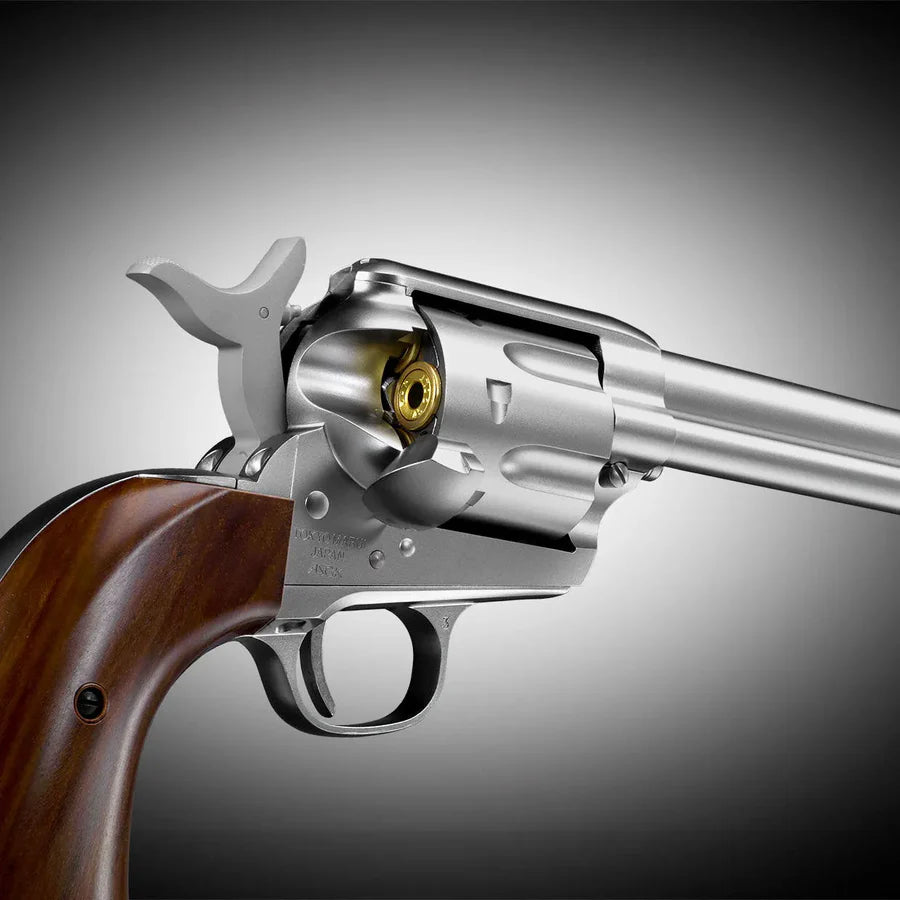 Tokyo Marui SAA .45 Air 4 3/4" Artillery Revolver - Silver