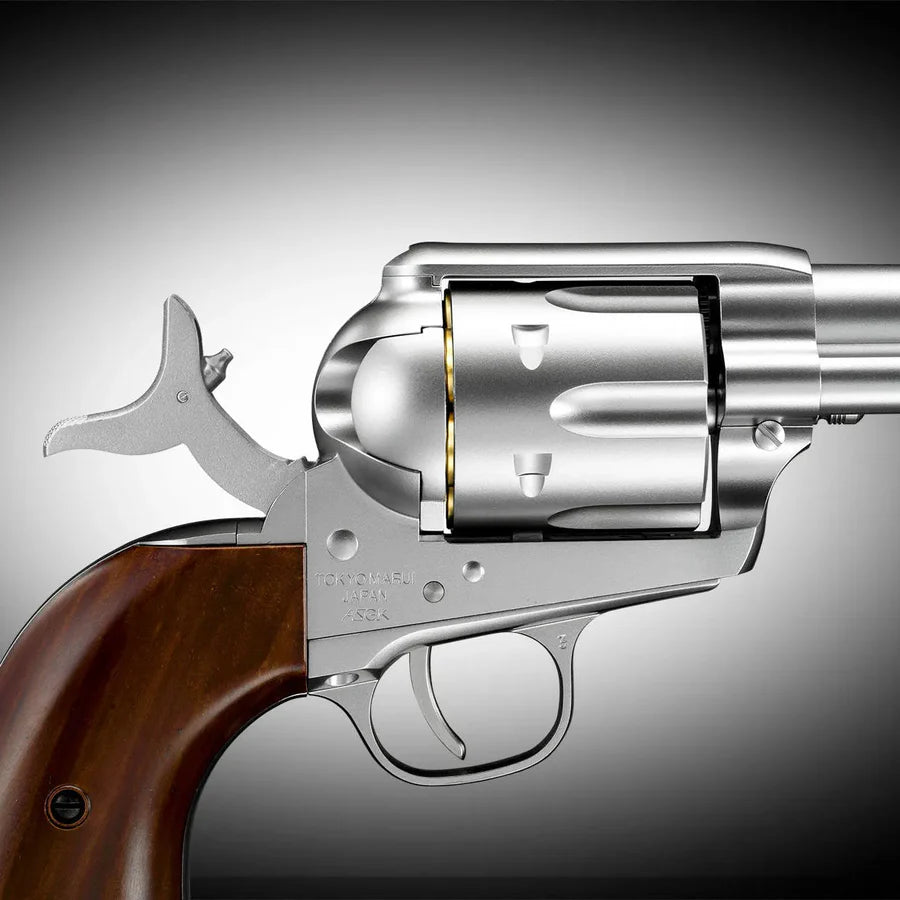 Tokyo Marui SAA .45 Air 4 3/4" Artillery Revolver - Silver