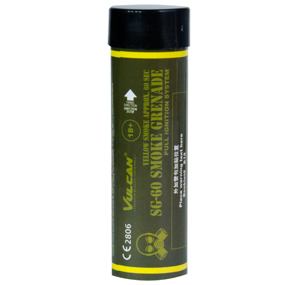 Vulcan SW-30 Smoke Wall Wire Pull - Yellow