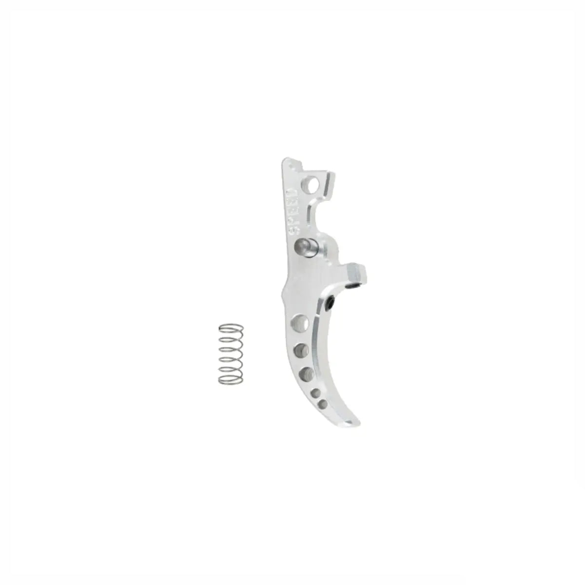 SPEED Airsoft Tune-able Trigger - Curved - Silver