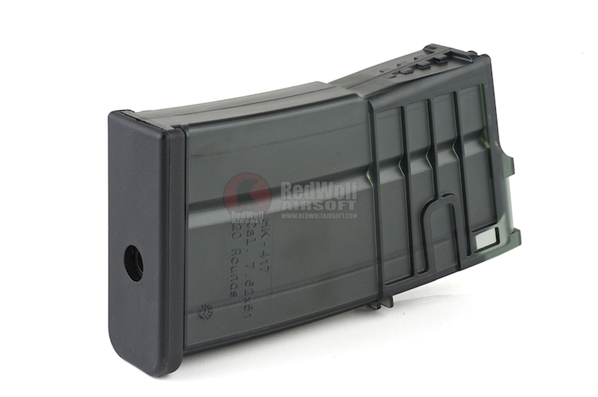 Umarex HK417 20rd Gas Magazine by VFC - Black