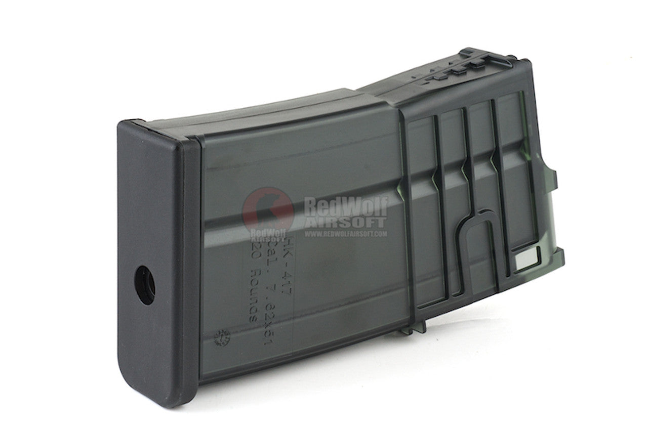 Umarex HK417 20rd Gas Magazine by VFC - Black
