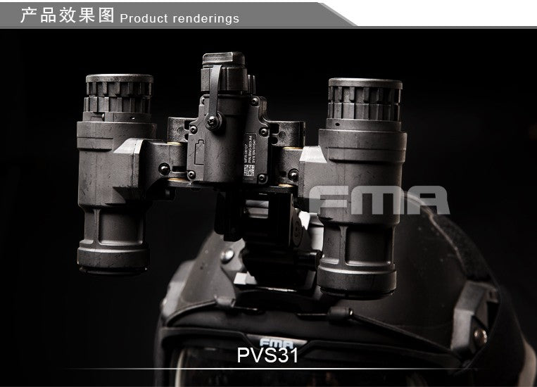 FMA Dummy PVS-31 Incl. Hard Case