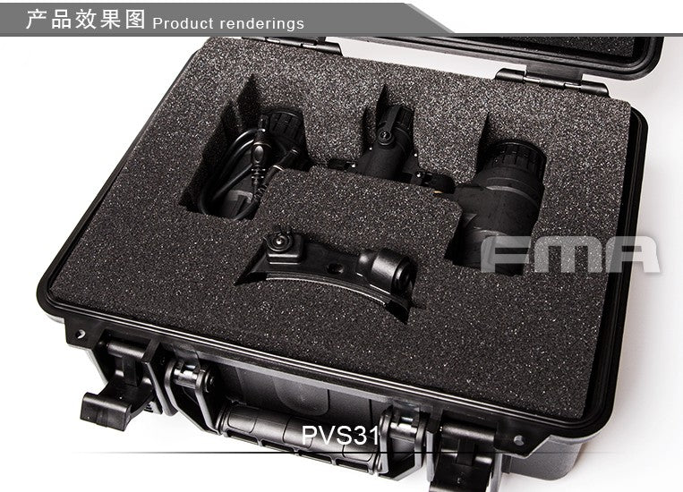 FMA Dummy PVS-31 Incl. Hard Case
