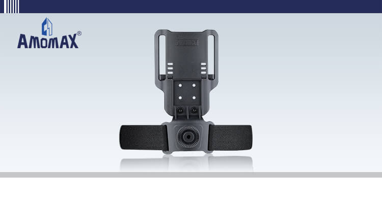 Amomax Low Ride Duty Drop Holster Attachment - Black