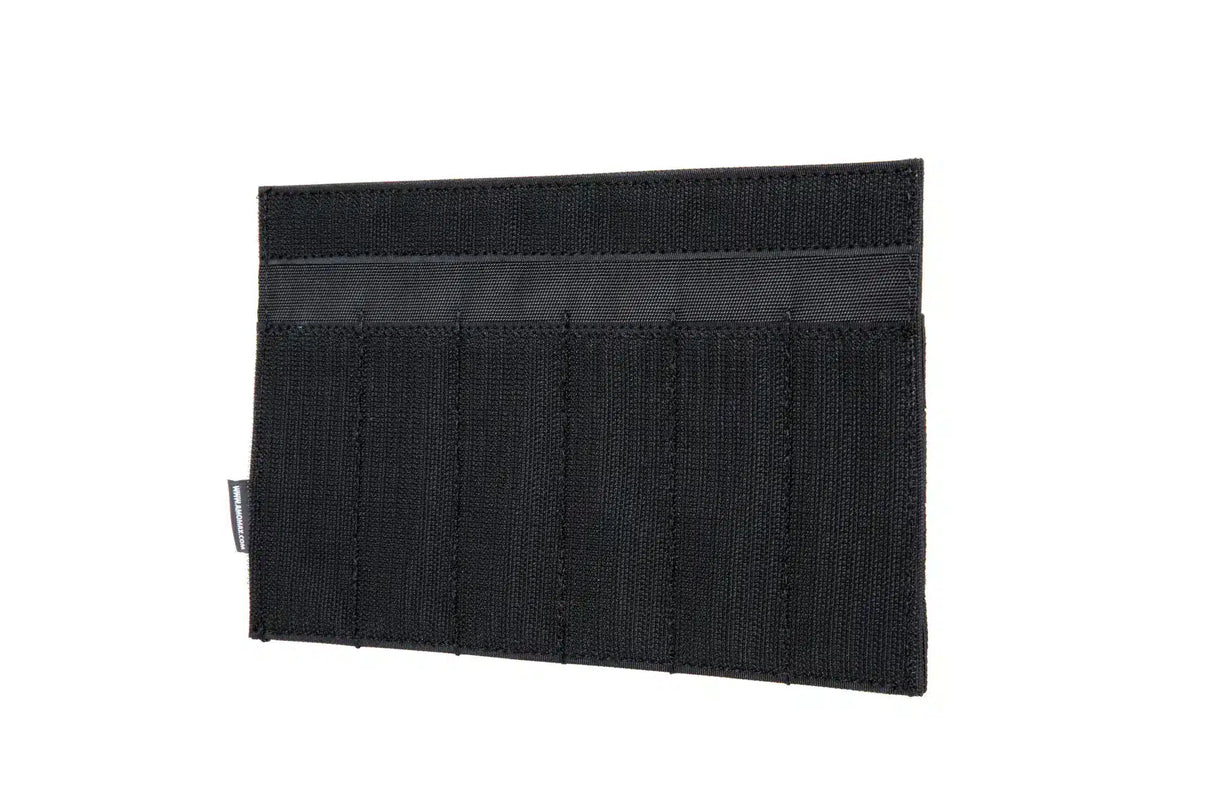 Amomax Chest Rig Panel – Black (Hook and Loop to Molle)