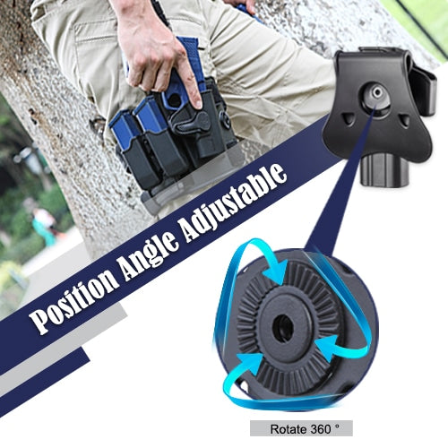 Amomax Desert Eagle with or without Rail Holster – OD Green