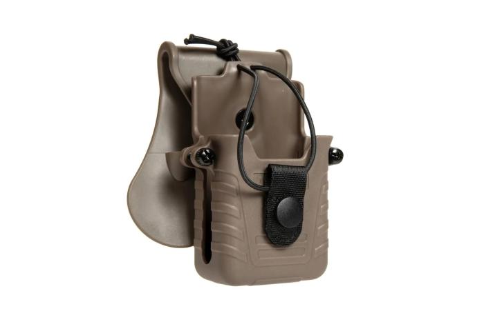 Amomax Baofeng, Motorola Radio Holster - FDE