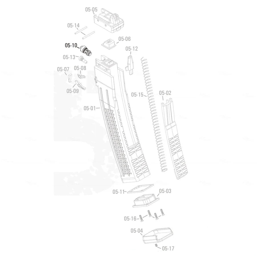 APFG Original Parts - MPX GBB Magazine Valve (05-10)