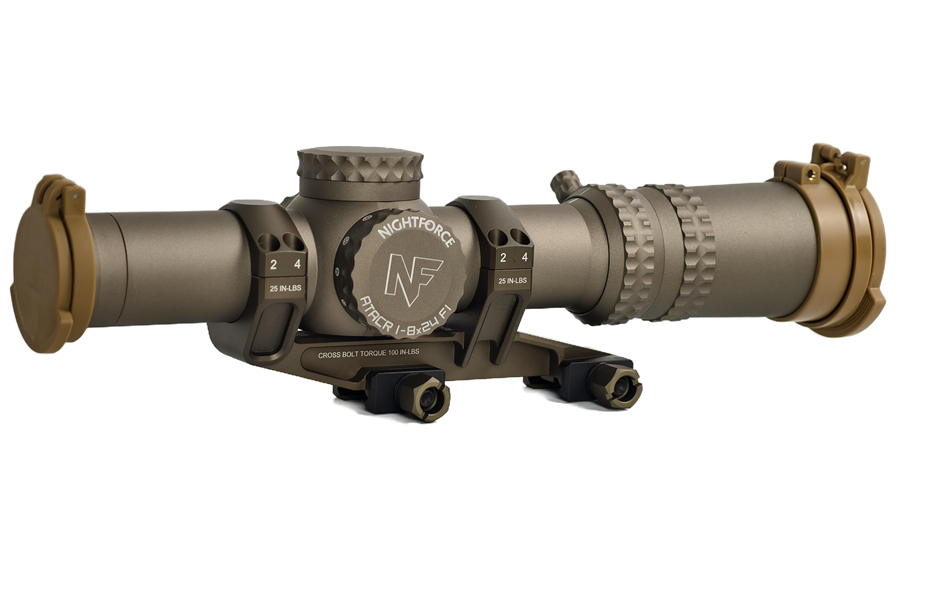 2024VER. ATACR 1-8X24mm First Focal Plane LPVO W MA479 Mount 1.54'' DE