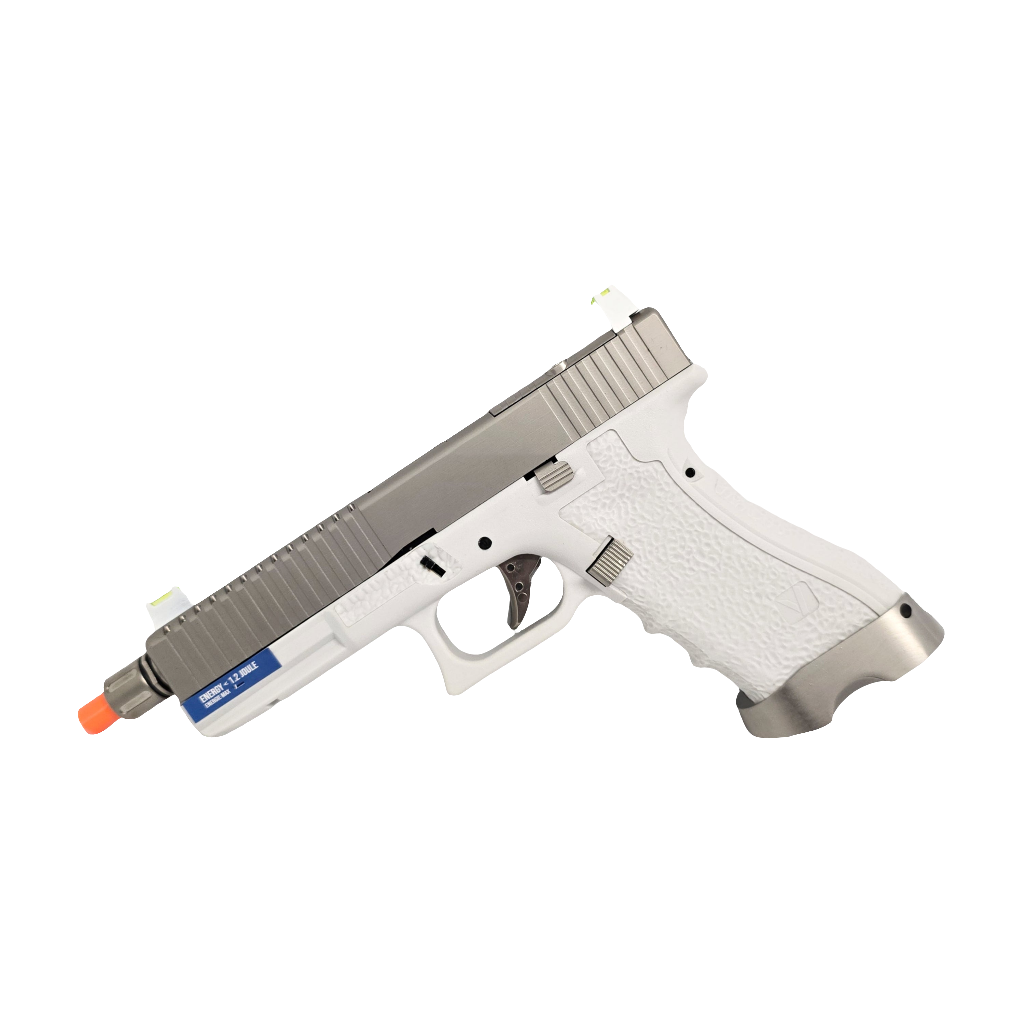 Vorsk EU7-T Requiem GBB Pistol - Silver & White