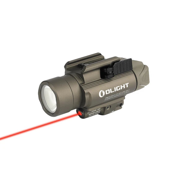 Baldr RL Tactical Light & Red Laser - Desert Tan