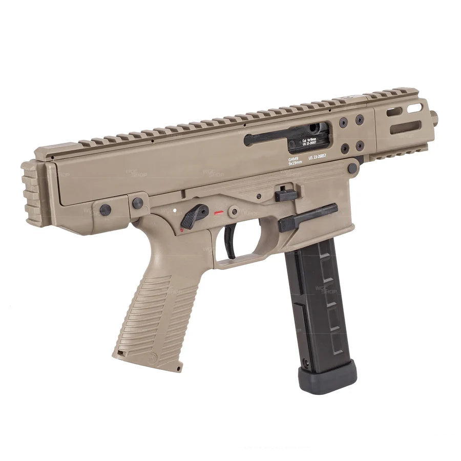 Lambda Defence B&T Licensed GHM9 'Gen 2' GBBR SMG - FDE
