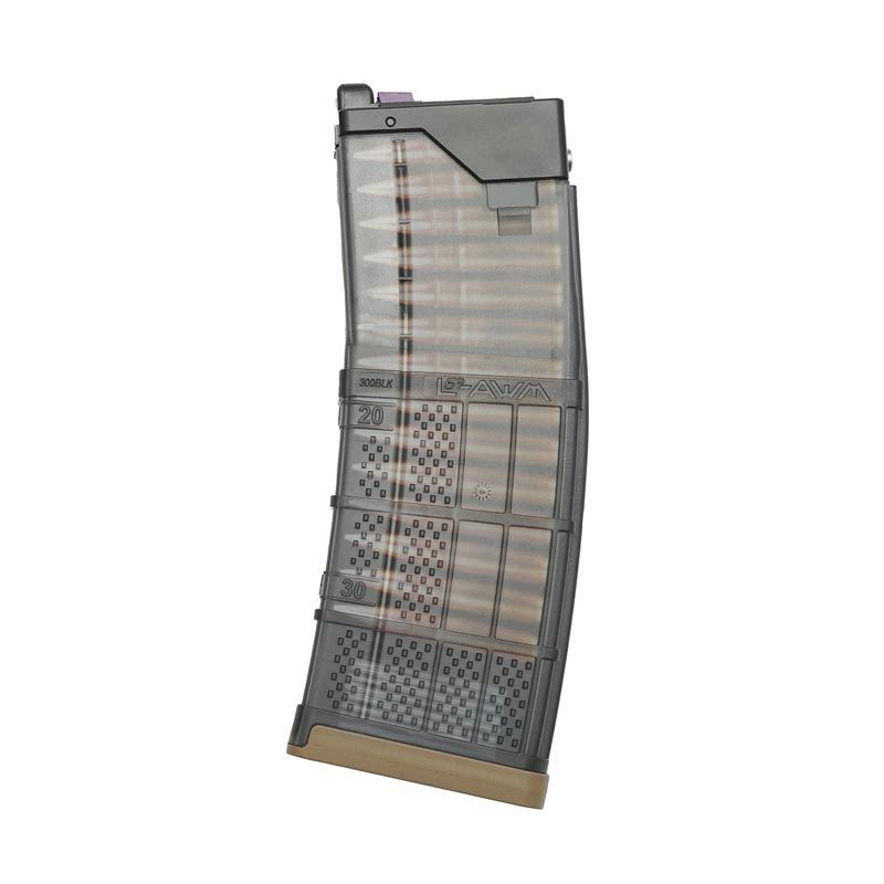 EMG Green Gas Lancer L5 AWN Magazine for CGS, MWS GBBR - FDE