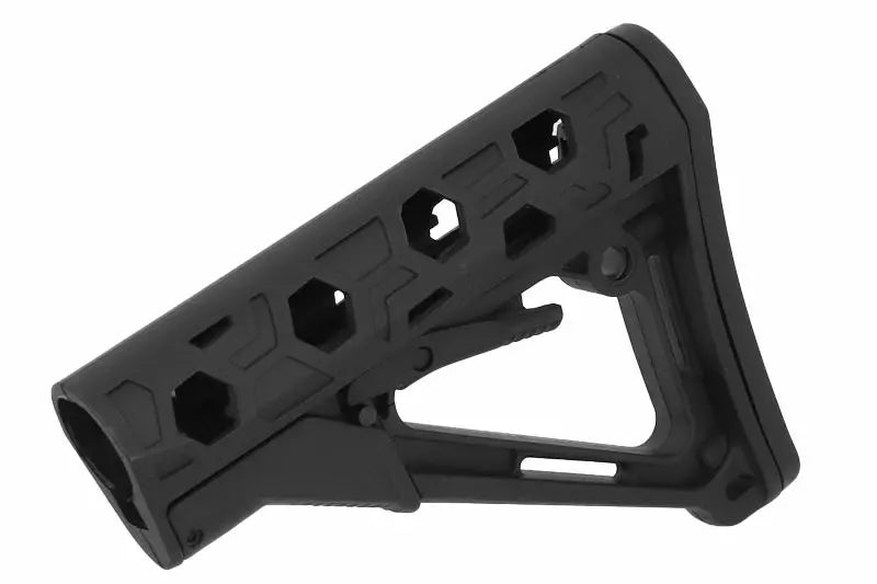 S&I Tactical Skeleton CTR Style Stock - Black